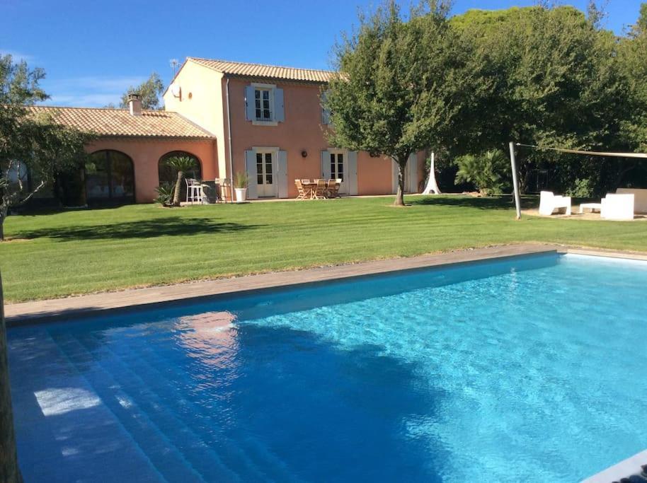 Bastide Languedocienne De Standing - Pezenas Le Clos De L'Amandier Exterior foto