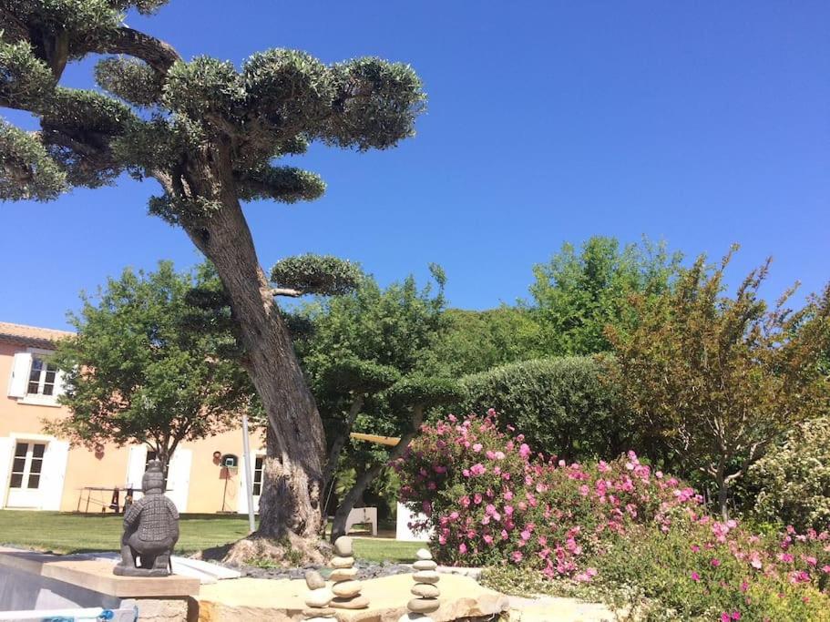 Bastide Languedocienne De Standing - Pezenas Le Clos De L'Amandier Exterior foto